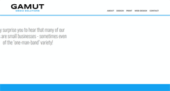 Desktop Screenshot of gamut-ms.co.uk